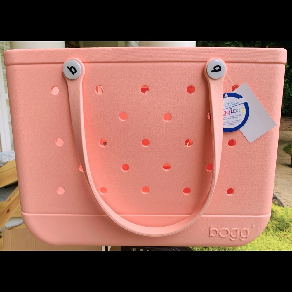 Original BOGG BAG Peach Large Beach tote NWT